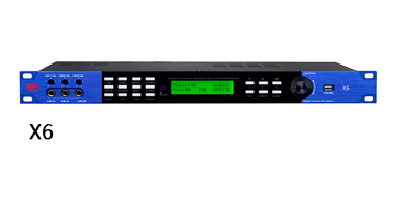 爵士龍專業音響設備 X6前級處理器